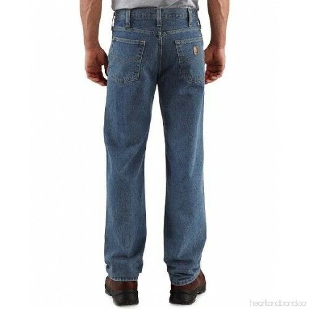 Carhartt Relaxed Fit Straight Leg Jeans 40x34